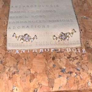 Anthropologie star stud earrings
